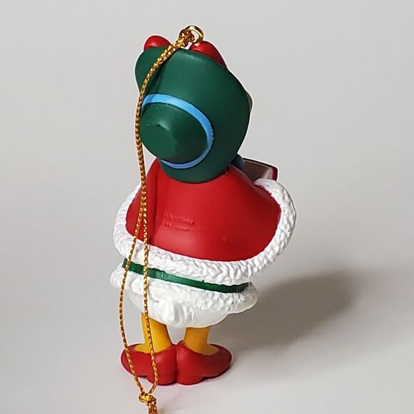 Vintage Disney Daisy Duck Christmas Carol Holiday Tree Ornament 3.5" With Box - Picture 3 of 5